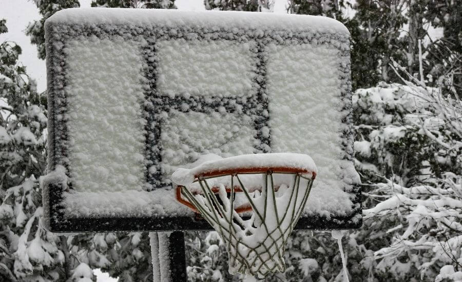 Store and Winterize Your Portable Basketball Hoop