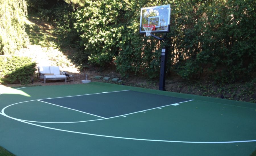Best Outdoor Basketball Court Surface